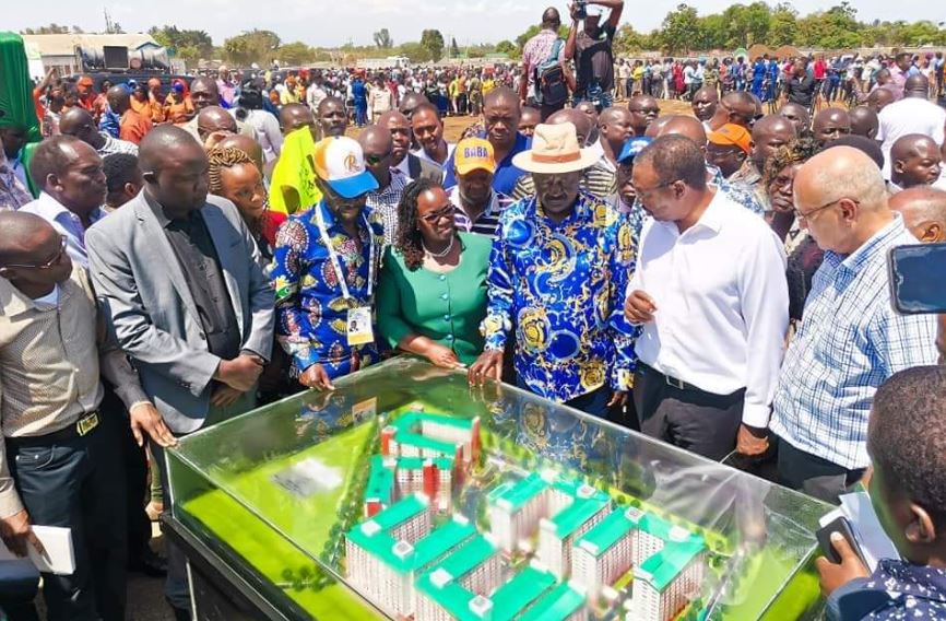 Raila Reveals Plan to Address Housing Shortage if Elected President