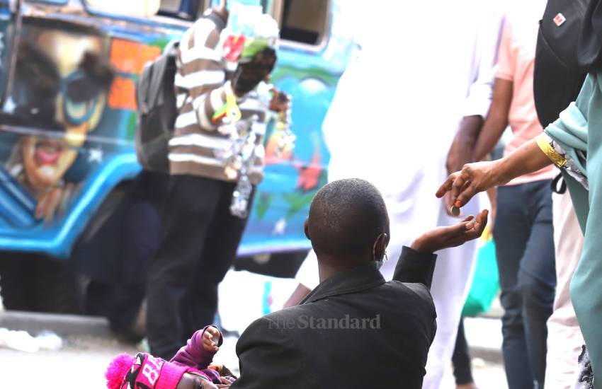 Busted: Nairobi's fake beggar