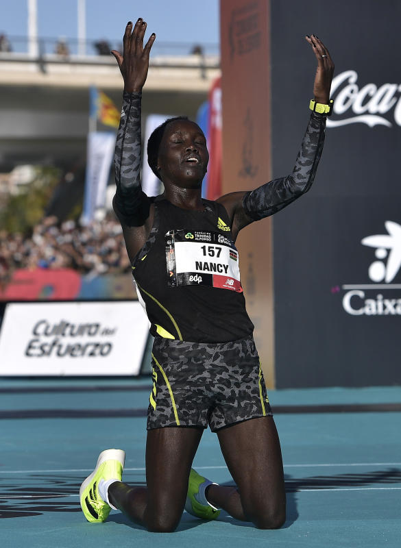 Jelagat and Cherono victorious in Valencia marathon : The standard Sports