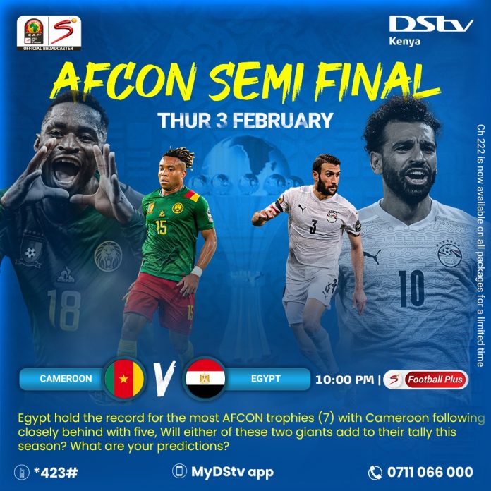 AFCON Semifinal Preview: Cameroon Vs Egypt