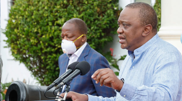 President Kenyatta hints at reopening the economy after 2-month closure