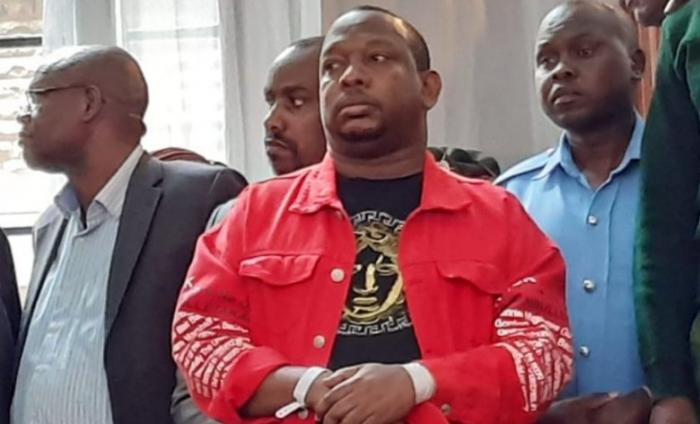 Nairobi Governor Mike Sonko at the Milimani Law Courts during his bail hearing, December 11, 2019.