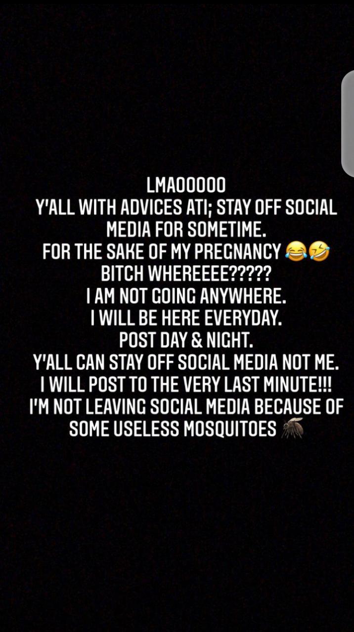 I Will Post My Pregnancy Till The Last Minute-Vera Sidika To Haters -