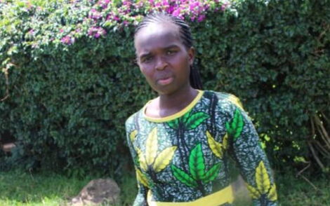 File photo of Linet Chepkorir speaking after winning UDA ticket for Bomet Woman representative position on Friday April 15, 2022.