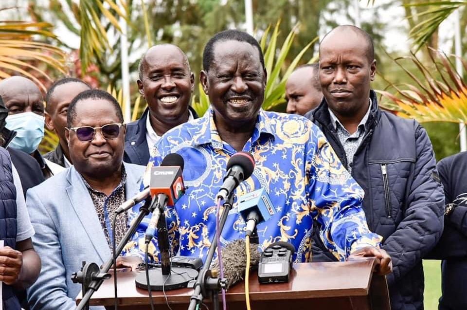 Raila Odinga Speaks on Being Funded by the Goverment in his campaigns