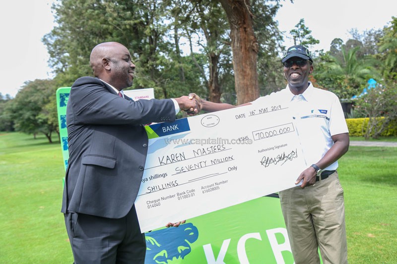 KCB splash Sh70mn for 2019 Karen Masters