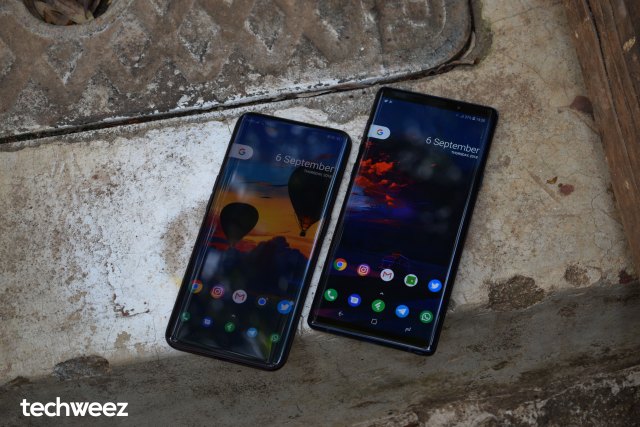 Samsung Galaxy Note 9 vs OPPO Find X: Beauty or Brains?