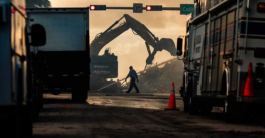 Miami Building Collapse Live Updates: Search for Survivors, Cause