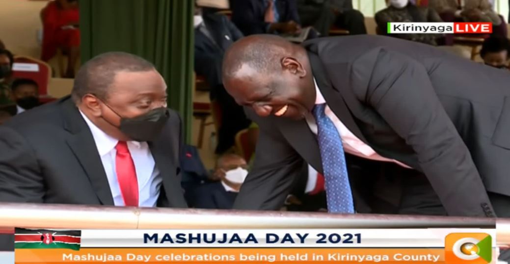 DP Ruto Now Praises Uhuru, Promises to Build on his Legacy
