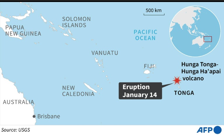 Tongans flee tsunami following powerful volcanic eruption » Capital News