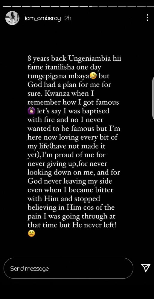 I Never Wanted To Be Famous-Amber Ray Speaks On How Being A Celebrity Has Made Her Rich