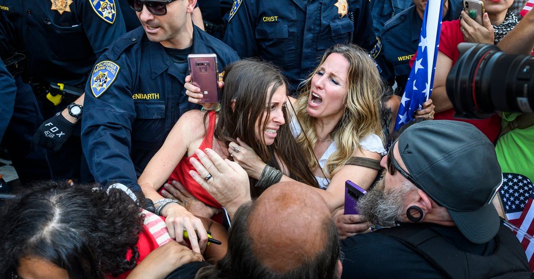 Antivaccination Activists Are Growing Force at Virus Protests