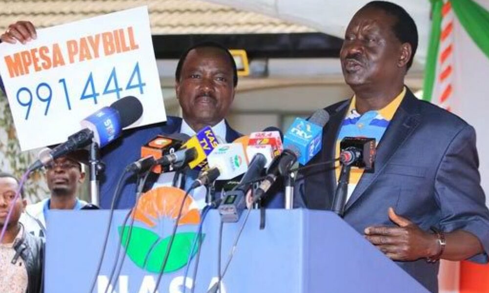 Kisii Man Takes Raila And Kalonzo To Court, Wants Safaricom To Disclose Amount Collected For The Striking Teachers And How It Was Spent