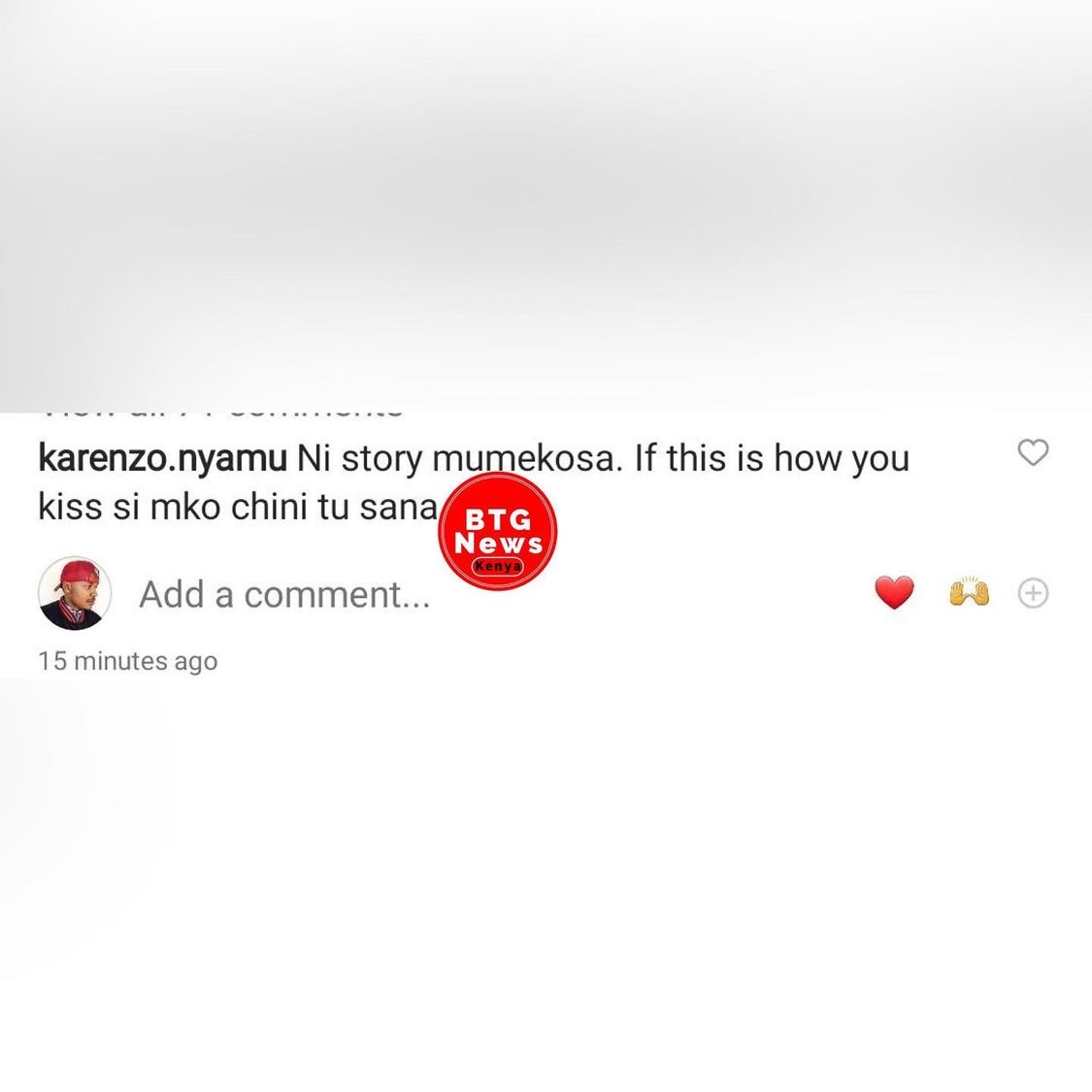 Alaaar! Pregnant Karen Nyamu distances herself from alleged bae she was spotted kissing