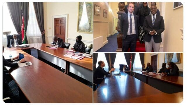Johnson Sakaja arrives in UK to Prepare way for DP Ruto & Mudavadi Visit