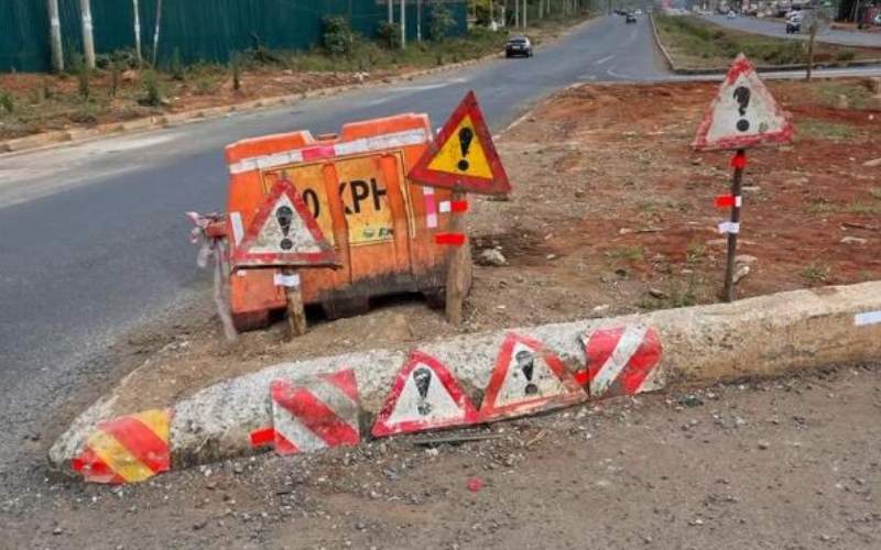 Dangerous sections on Ngong Road repaired after motorists complain