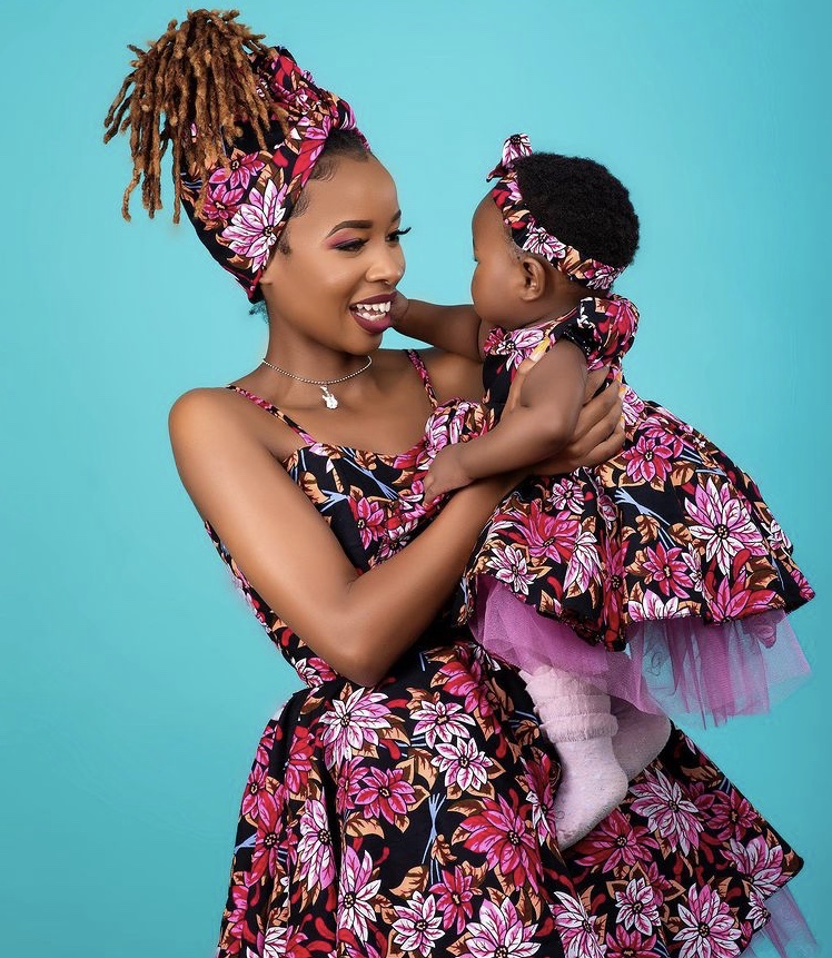 Daddy’s photocopy! Carrol Sonnie shares new photos of 7 month old daughter to mark her 1st Mother’s Day