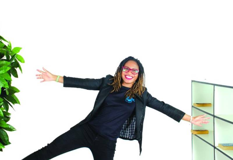 I'm excited I stumbled and fell for marketing Eve woman