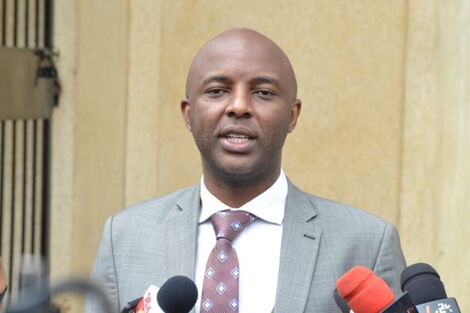 Kang'ata Addresses Claims of Addressing Senate From a Bar