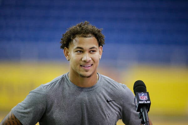 The 49ers chose North Dakota State quarterback Trey Lance. 