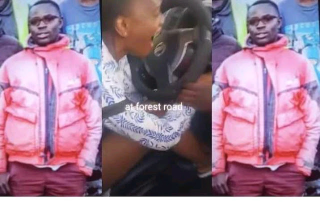 Zachariah Nyaora Obadia, the Bodaboda behind a lady harrassment at Forest Road arrested