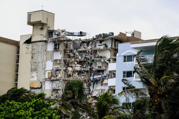 The Champlain Towers South complex in Surfside, Fla., was about to undergo repairs as part of required structural recertification.