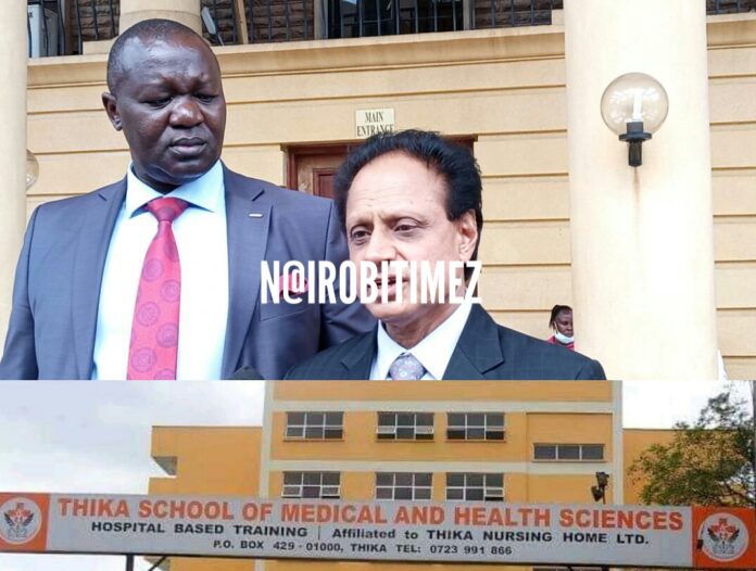COURT BARS BANK OF BARODA INTERFERING WITH THE OPERATIONS OF MEDICAL SCHOOL.