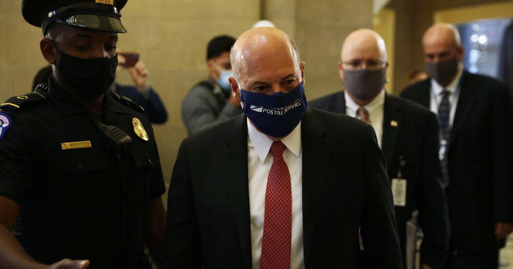 Live Updates: Louis DeJoy Defends Tenure Before Lawmakers