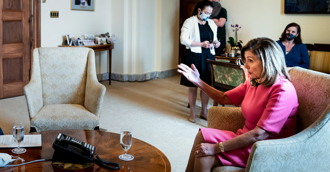 Pelosi Is Playing Hardball on Coronavirus Relief. She Thinks She’ll Win.
