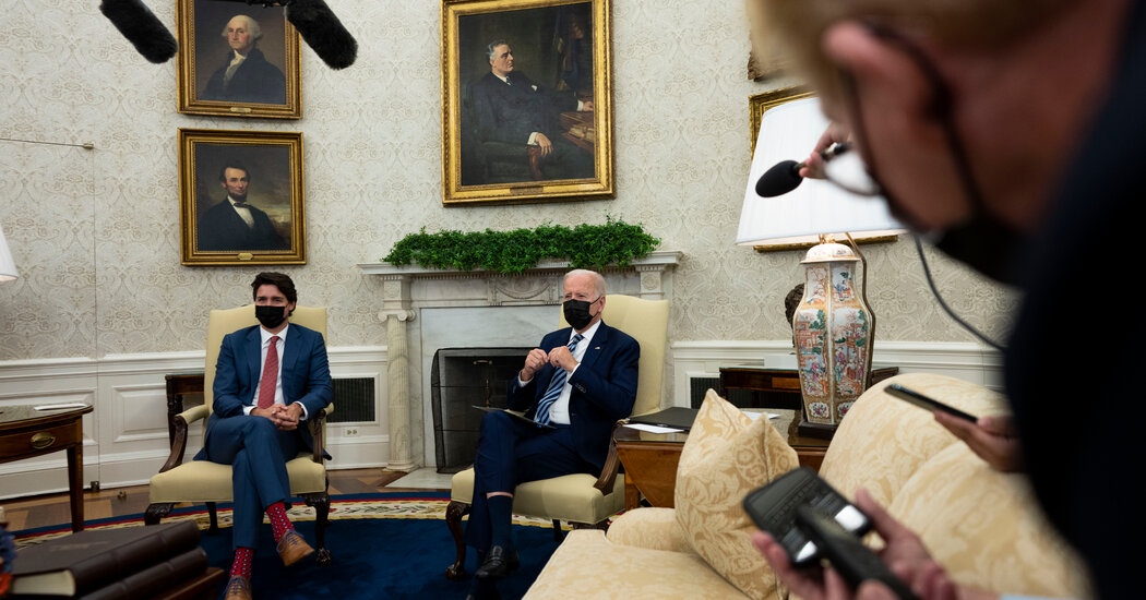 Biden Meets With Canada’s Trudeau and Mexico’s López Obrador