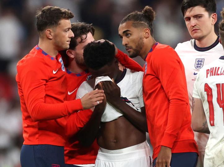 Arsenal's Mikel Arteta says Saka strength enough to handle racist abuse : The standard Sports