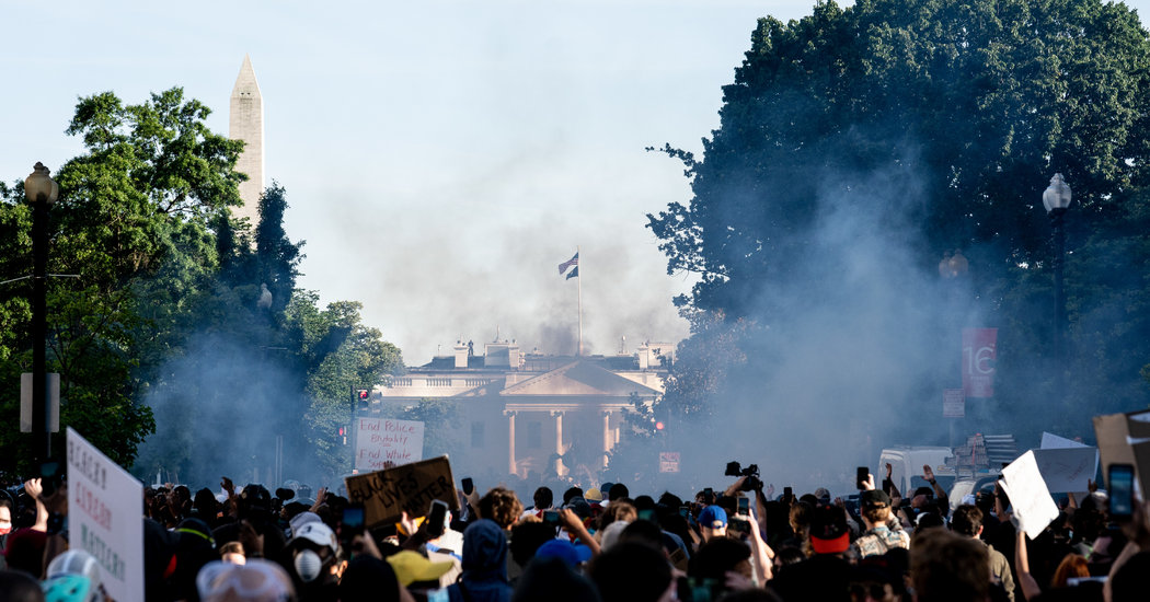 How Trump's Idea for a Photo Op Led to Havoc in a Park