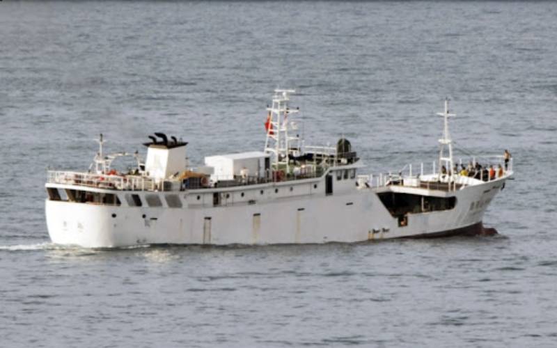 Chinese ship denied permission to offload body of a Kenyan