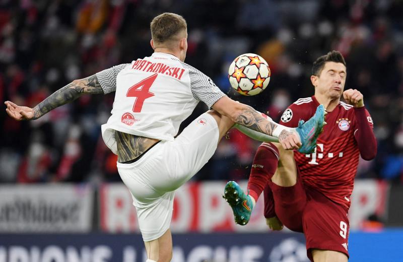 Bayern crush Salzburg 7-1 with Lewandowski treble for last eight spot : The standard Sports