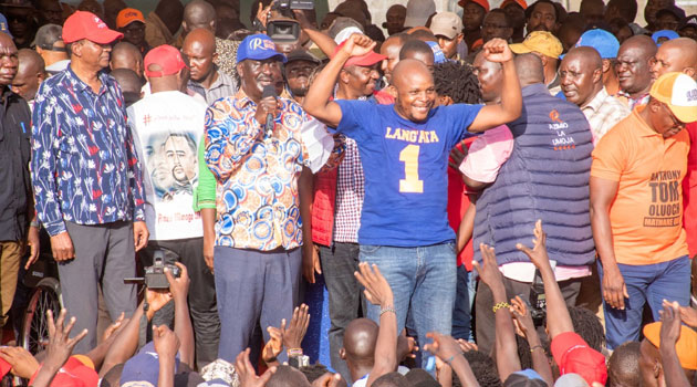 Azimio raids Raila's former base in Lang'ata as IEBC okays presidential ticket