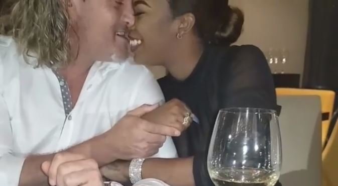 Pendo and her former beau