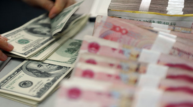 Yen drops to 20-year low against dollar
