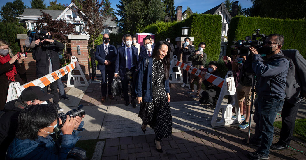 2 Canadians Held by China Are Freed, Hours After Huawei Deal Is Reached