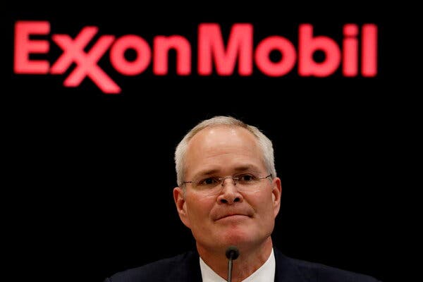 “We don’t always agree, but we always understand there is an opportunity to improve,” said Darren W. Woods, the chairman and chief executive of Exxon Mobil.