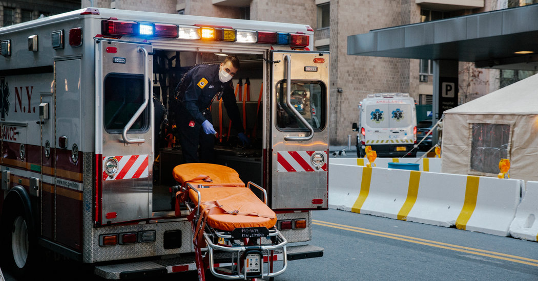 ‘War Zone’: Ambulances in N.Y.C. Are Now as Busy as on Sept. 11
