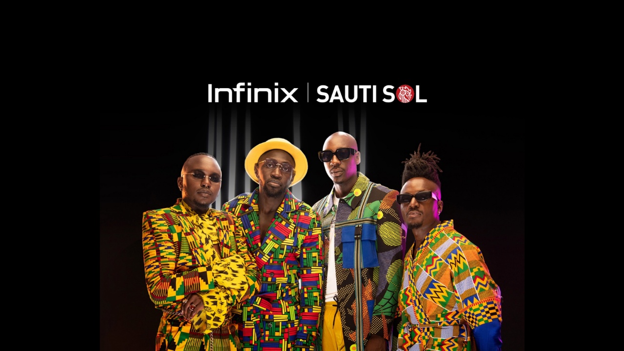 Infinix unveils Kenyan band Sauti Sol as brand ambassadors
