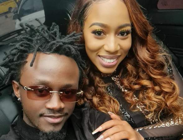 Diana Marua Bahati and her husband news photo