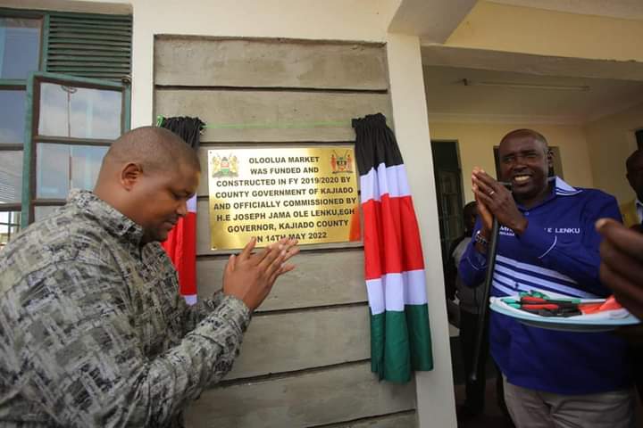 Kajiado county opens a new market in Oloolua town