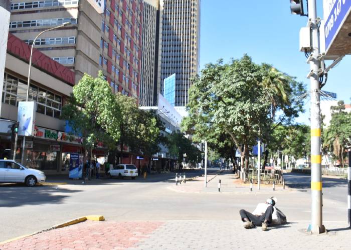 Nairobi streets deserted as Kenyans usher in New Year [Photos]