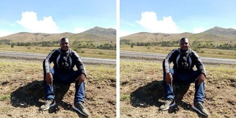 An image of Nairobi cab driver, Benard Kamau