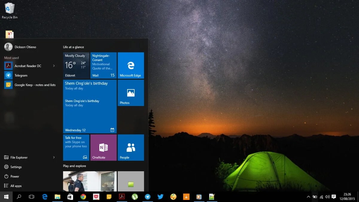 20% of Kenyans still use the discontinued Windows 7 OS