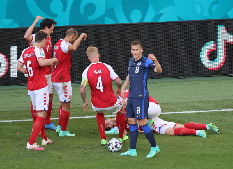 PHOTOS: Players who have collapsed on the pitch : The standard Sports