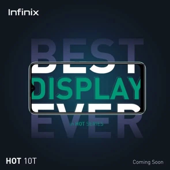 Infinix Hot 10T brings 90Hz display and Helio G85 plus a 5000mAh battery. To launch in the Kenyan market soon.