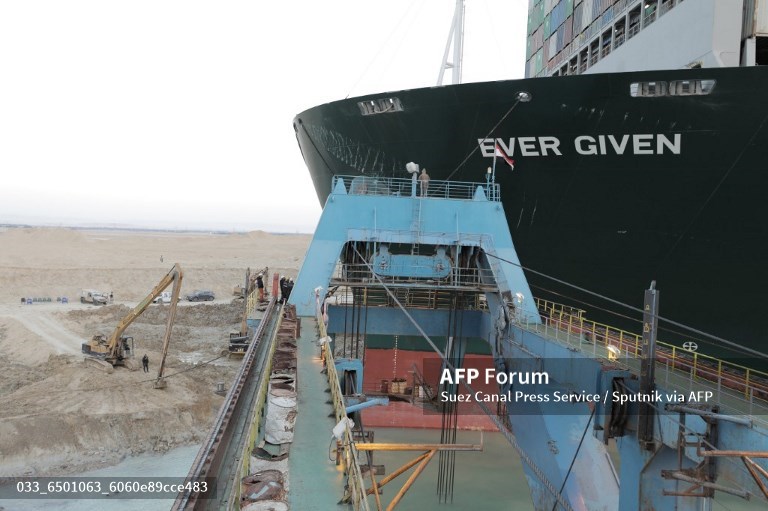 Egypt slashes compensation claim to $550 mn over Suez canal blockage » Capital News