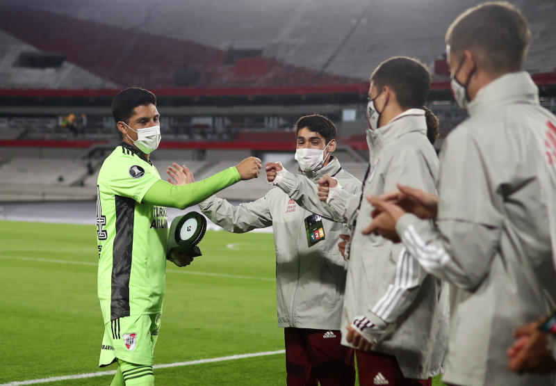 COVID-hit River Plate win with midfielder in goal, no subs : The standard Sports